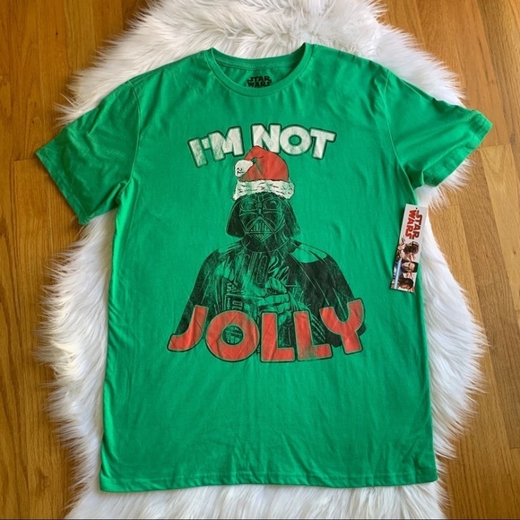 NWT Men’s Star Wars Darth Vader Christmas Tee L